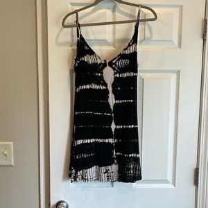 Mini tie dye dress